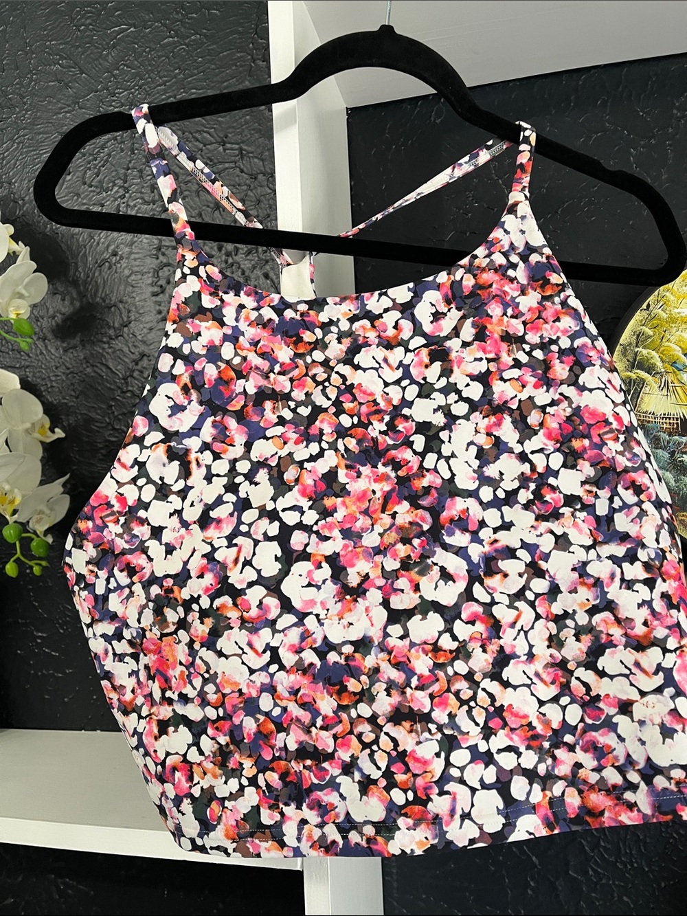 Old Navy Floral Cropped Cami
